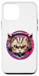 iPhone 12 mini Cat With Earphones Headphones DJ Cats Gaming Musicstyle Case