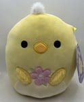 Triston the Chick Squishmallow 7.5" Easter Plush Soft Yellow NEW UK