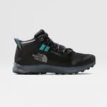 The North Face Women's Cragstone Waterproof Mid Hiking Boots TNF Black-Vanadis Grey (5LXC NY7)