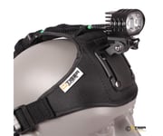 Pannlampa M-Tiger DS II 1800L + Styrfäste & Hjälmfäste för Cykel