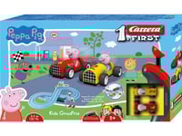 Carrera First Peppa Pig Kids Granprix, Set Med Racingfordon Och Bana, 3 År, Multifärg