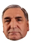 FoxyPrinting Mr Carson Downton Abbey Celebrity Cardboard Party Face Mask Fancy Dress