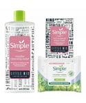 Simple Womens Bundle of Micellar Water, Sheet Mask & Wipes - NA - One Size