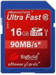 16GB Memory card for Sony Alpha a7 III Camera, 90MB/s Class 10 SDHC