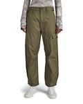 G-STAR RAW Women's Cargo Relaxed Hose Pants , Green (Shadow Olive D22141-d194-b230),32W