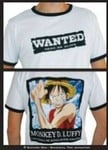 One Piece - T Shirt Homme Luffy Dead Or Alive Taille M