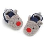 Baby Cotton Cartoon Soft Home Indoor Shoes 4 0-6months