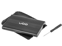 NATEC UKZ-1003 UGO HDD/SSD enclosure for 2.5inch SATA - USB2 Aluminum black