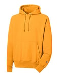 Champion LIFE Mens Reverse Weave Pullover Hoodie Long Sleeve Hoody - Yellow -