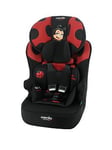 Nania Ladybird Adventure Race I High Back Booster Car Seat - 76-140cm (9 months to 12 years) - Belt Fit, One Colour