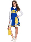 Rubie's 700028 Vixens Cheerleader Costume Adult Sized, Shown, Medium
