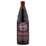 Biona Organic Cranberry Pure Pressed Juice - 750ml