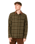 Bear Cozy Flannel 2.0 M New Dark Brush Check (XL)