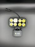 LEDX Hjälmlampa enduro kit: Fullt kit (alla delar)