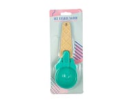 HOVUK® Ice Cream Scoop Large Handle w Large Scooping Bowl to Make Perfect Scoop (Teal)