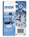 Original Epson 27XL Tri-Colour Ink Cartridges for WF-7610DWF WF-7710DWF, T2715