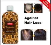 Milva CAFFEINE SHAMPOO Hair Growth Anti Hair Loss DHT Blocker Natural 200 ml