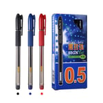 12pc High Capacity Quality Liquid Ink Ball Pen Writingfor O Black