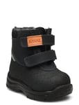 Yxhult 2.0 Xc *Villkorat Erbjudande Shoes Pre Walkers 18-25 Winter Boots W. Velcro Svart Kavat