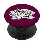 Lotus flower PopSockets Swappable PopGrip