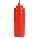 Exxent Dressingflaska Röd 0.34 liter