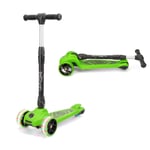 Xootz Scout Tri-Scooter, LED 3-Wheeled Light Up Scooter for Toddlers,