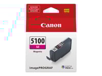 Canon Pfi-5100 M - 14.4 Ml - Magenta - Original - Hängande Låda - Bläcktank - För Imageprograf Pro-310