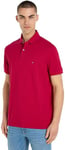 Tommy Hilfiger Men's 1985 Regular Polo Mw0mw17770 S/S Polos, Royal Berry, L