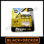 Black & Decker Piranha Hi-Tech Torsion+ Philips PH1 Hex Shank Screwdriver Bits