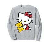 Hello Kitty With Cute Teddy Bear Sweatshirt
