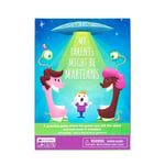Exploding Kittens My Parents Might be Martians - Family Card Game with Timer and Megaphone included - Illustrated Board Game for Kids - Designed for Kids and Family in Mind