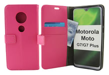 Standcase Wallet Motorola Moto G7 / Moto G7 Plus (Hotpink)