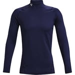 Under Armour Men UA CG Armour Fitted Mock, Warm Base Layer Top for Men, Compression Shirt for Running, Skiing, Winter Cold Weather Fitness Top