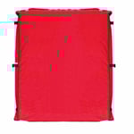 Skyddsmadrass antiglid 2x2m RÖD