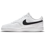 Nike Court Vision Low Next Nature Women's Low Sneakers, White Black, 3.5 UK