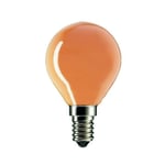 Glödlampa klot orange E14 15W