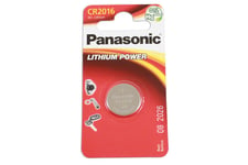 Panasonic Coin Cell Battery CR2016 - Pack 1 - Connect 36907 New