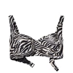 Medea bikinitopp med protesficka Zebra, Panos Emporio