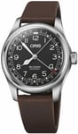 Oris 01 754 7785 4084-Set Big Crown Sort/Læder Ø40 mm