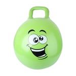 BESPORTBLE Space Hopper for age 3-7 Bouncy Hopper Inflatable Bouncy Ball Space Ball with Handle Fitness Training Jumping Ball Kids Toddler Party (Random pattern)