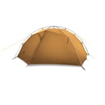 Green and white 4 Season Camping Tent 15D Nylon Double Layer Waterproof Tent for 2 Persons fishing tent tents blackout tent camping tent pop up tent (Color : 4 season Khaki)
