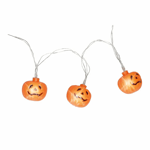 Halloween LED-slinga Pumpalampor 165 cm
