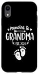 iPhone XR Promoted To Grandma Est 2024 New Grandma Women Grandmother Case