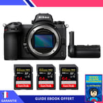 Nikon Z7 II + Grip Nikon MB-N11 + 3 SanDisk 64GB Extreme PRO UHS-II SDXC 300 MB/s + Ebook 'Devenez Un Super Photographe