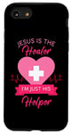 iPhone SE (2020) / 7 / 8 Christian Nurse Women’s Jesus The Healer Gospel Graphic RN Case
