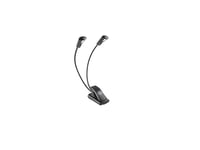 König & Meyer 12243, Svart, Plast, Led, 700 Lx, 2,5 Cm, Batteri