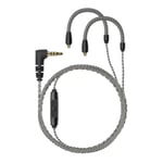 Sennheiser Upgrade Braided MMCX Audio Cable with In-Line Microphone for IE 200/IE 300/IE 600/IE 900 - 3.5mm