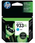 HQ Bargain INK CART, CN054AE, HP933XL, CYAN; Cartridge Original Type Number:CN054AE; Consumable Type:Original; Ink Colour:Cyan; Printer Brand:HP; Product Range:- (pack of 1) CN054AE