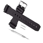 mingtongli Watch Band Strap Replacement for Casio G Shock DW-6900 Rubber Silicone Watchband Ear Batch Needle