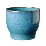 Knabstrup Keramik urtepotteskjuler Ø14,5 cm Dusty blue